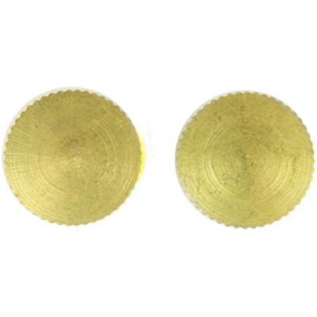 Gorgeousglow Specialty Hardw 60232 Brass Finish Lamp Lock-Up Cap; 0.13 IP GO428430